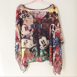Mickey Mouse Chiffon Tee